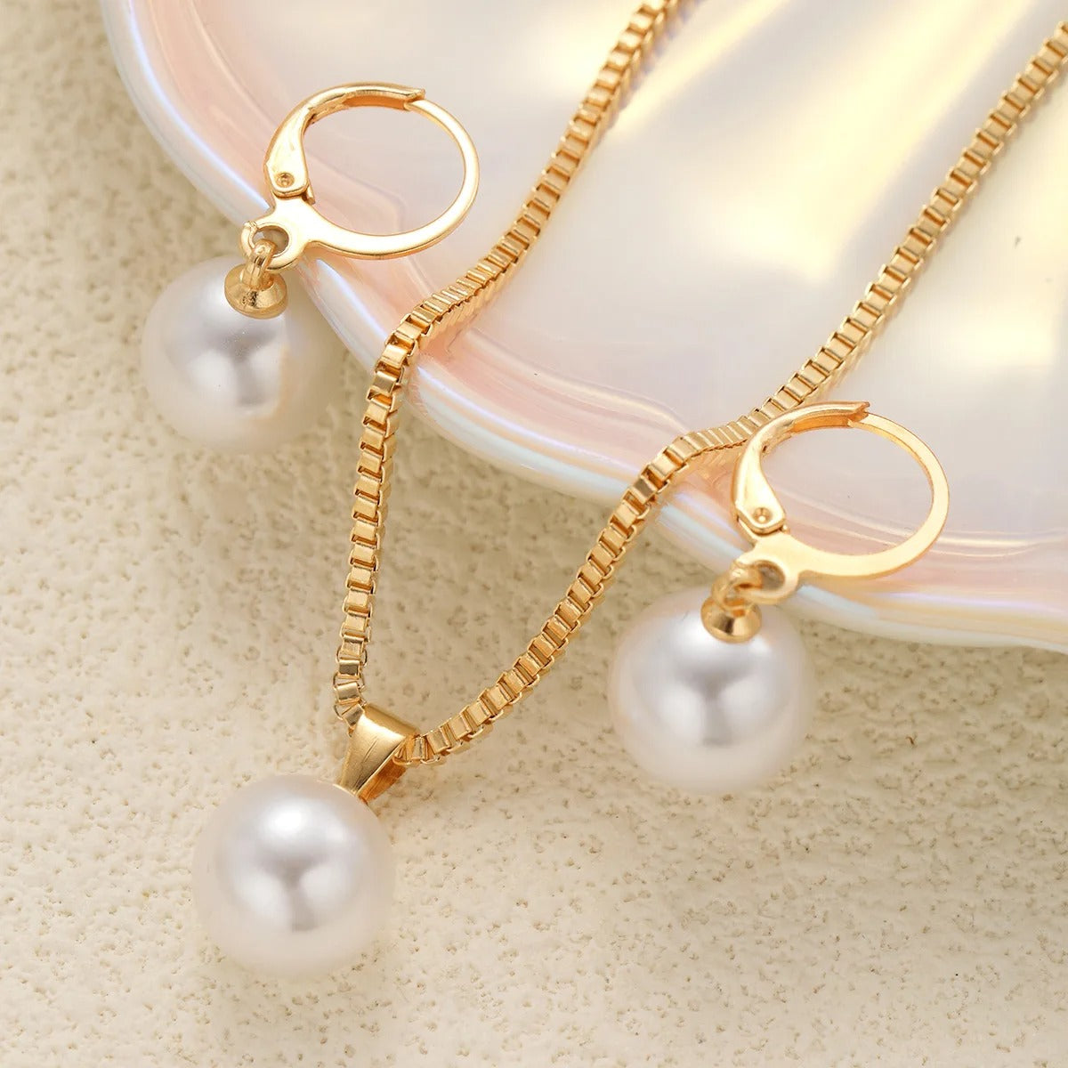 Pearl Jewelry Set