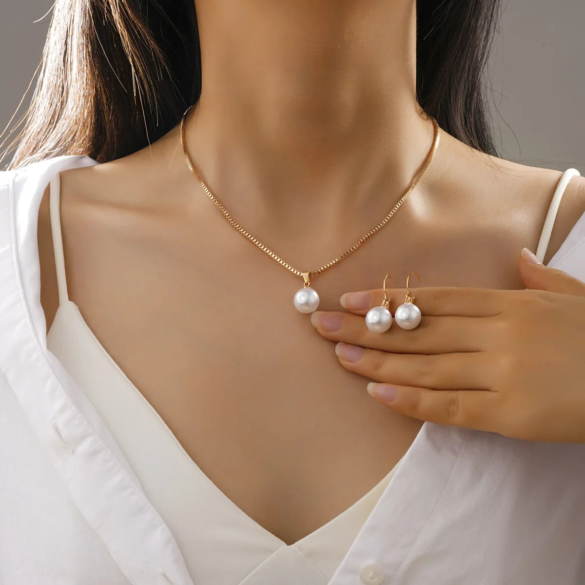 Pearl Jewelry Set
