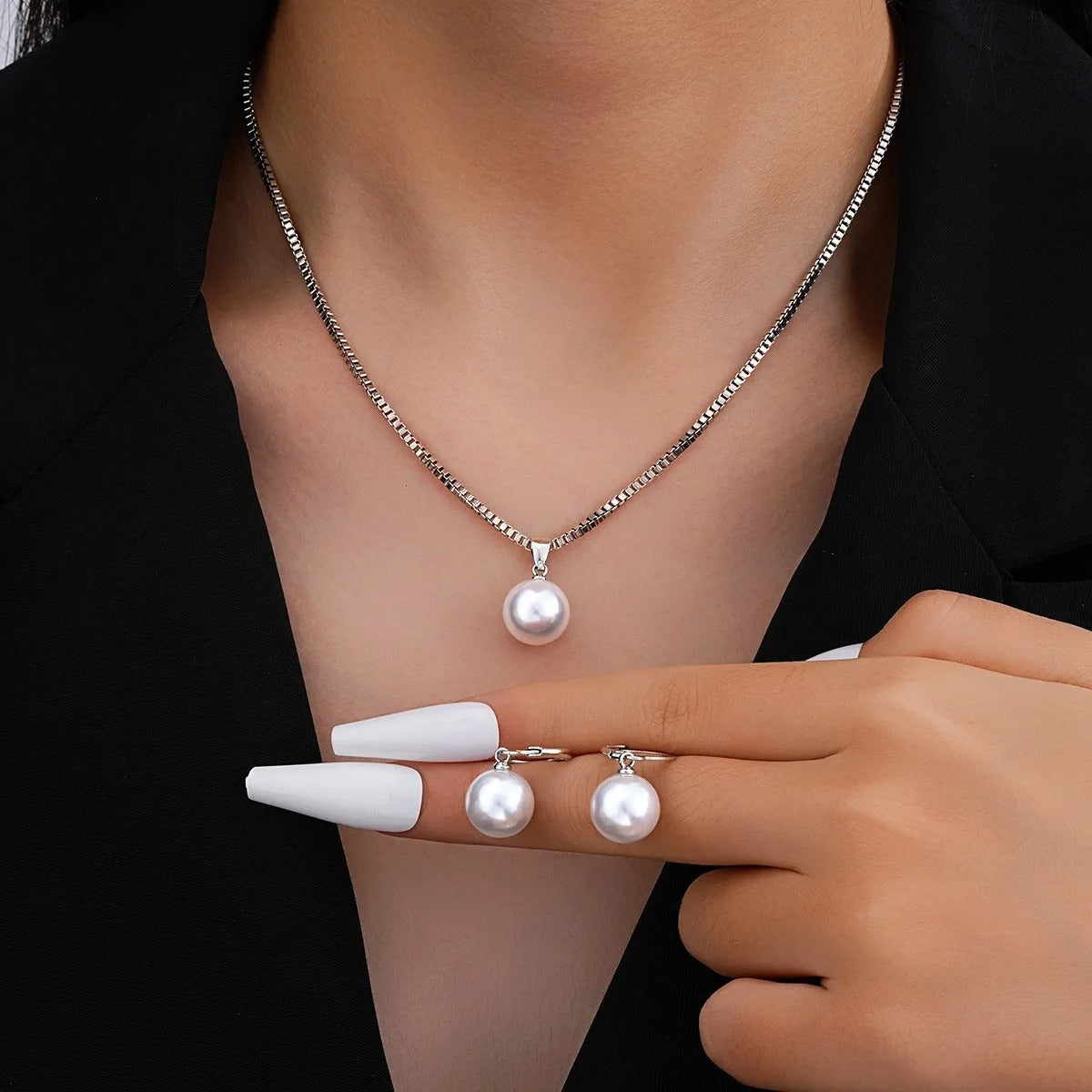 Pearl Jewelry Set
