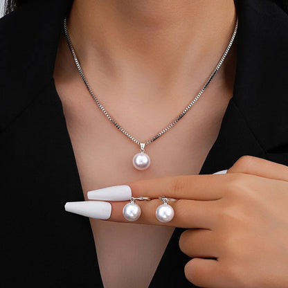 Pearl Jewelry Set